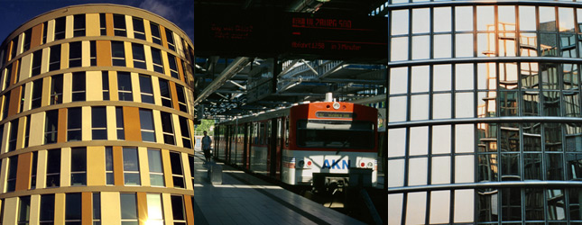 Collage Wirtschaft und Verkehr
