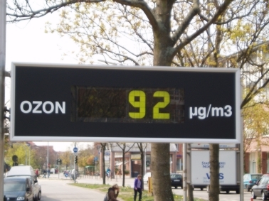 Ebene 3-Luftreinhaltung Ozon