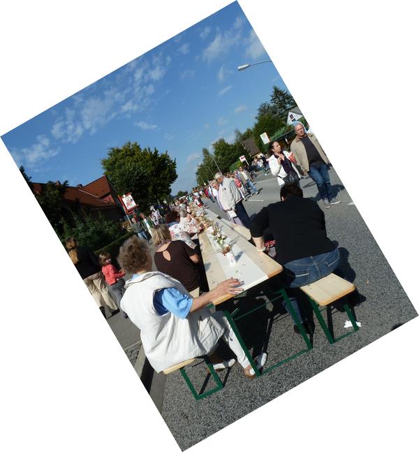 Kaffeetafel schief