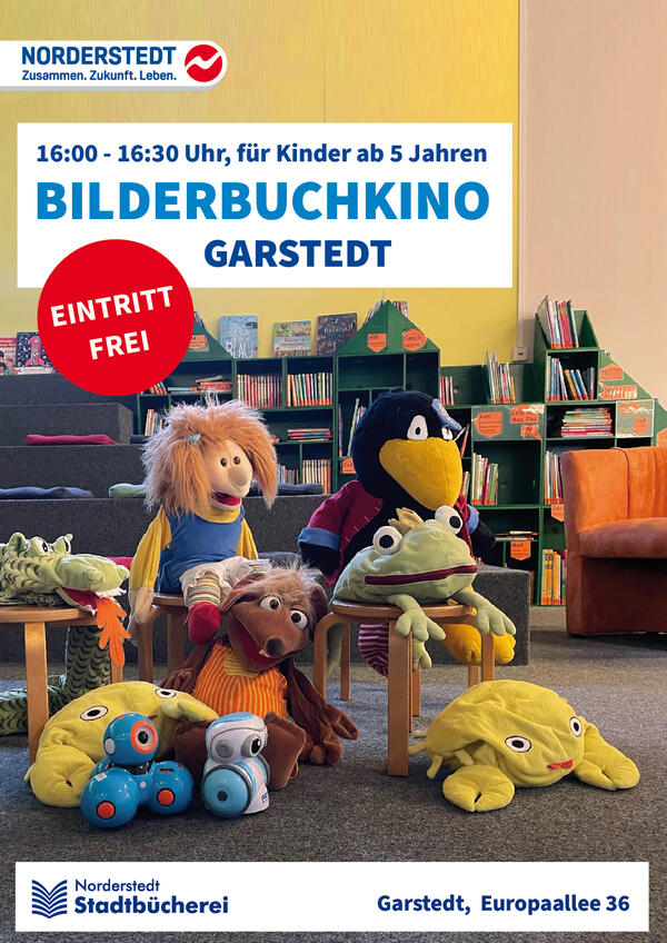Plakat Bilderbuchkino in Garstedt