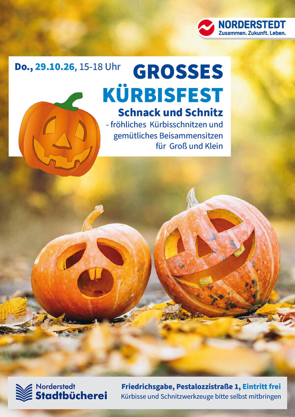 K&uuml;rbisfest 29.10.26 Stadtb&uuml;cherei Friedrichsgabe