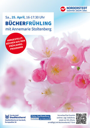 Interner Link: Zur Veranstaltung B&uuml;cherfr&uuml;hling mit Annemarie Stoltenberg