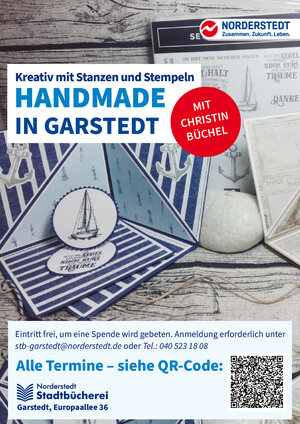 Interner Link: Zur Veranstaltung Handmade in Garstedt - Kreativ mit Stanzen und Stempeln