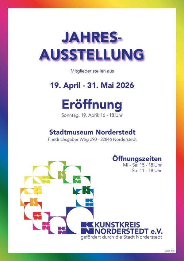 Plakat Jahresausstellung Kunstkreis_2026_260213_