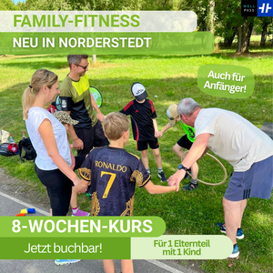 Interner Link: Zur Veranstaltung Outdoor Fitness f&uuml;r Familien (1 Elternteil + 1 Kind) - Gemeinsam bewegen, f&uuml;r jedes Alter und Level