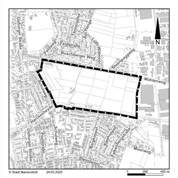 Abschlie&szlig;ender Beschluss Rahmenplan Sieben Eichen der Stadt Norderstedt