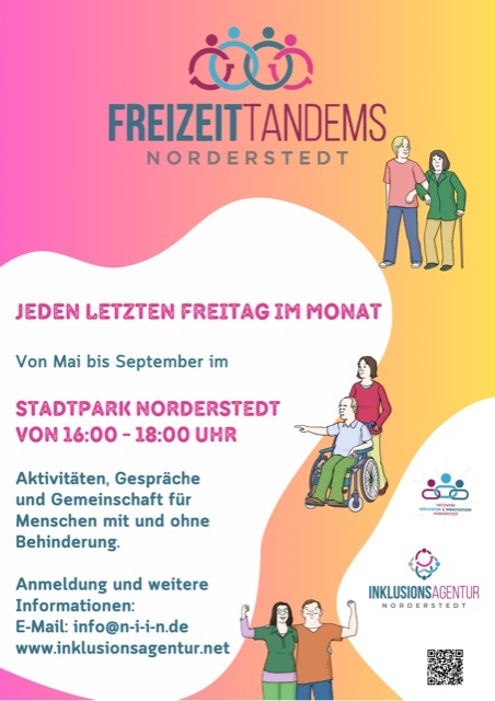 Freizeit-Tandems Norderstedt_c_Inklusionsagentur Norderstedt