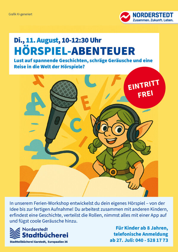 Plakat H&ouml;rspielabenteuer 110826