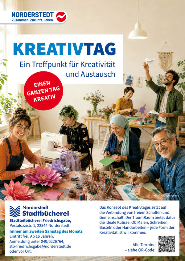 Plakat Kreativtag FREI-B