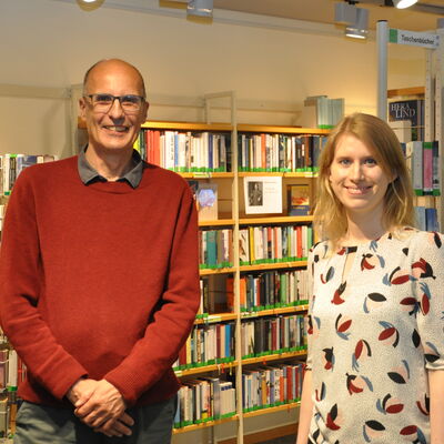 Leonie Hintz nd Ingo Tschepe (Copyright Stadt Norderstedt)