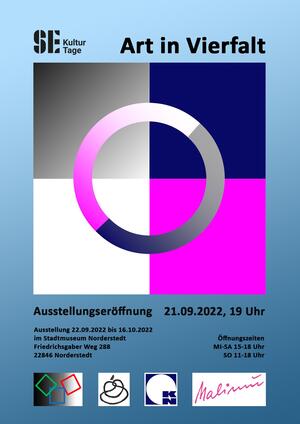 Ausstellung Art in Vielfalt vom 21.09. - 16.10.2022