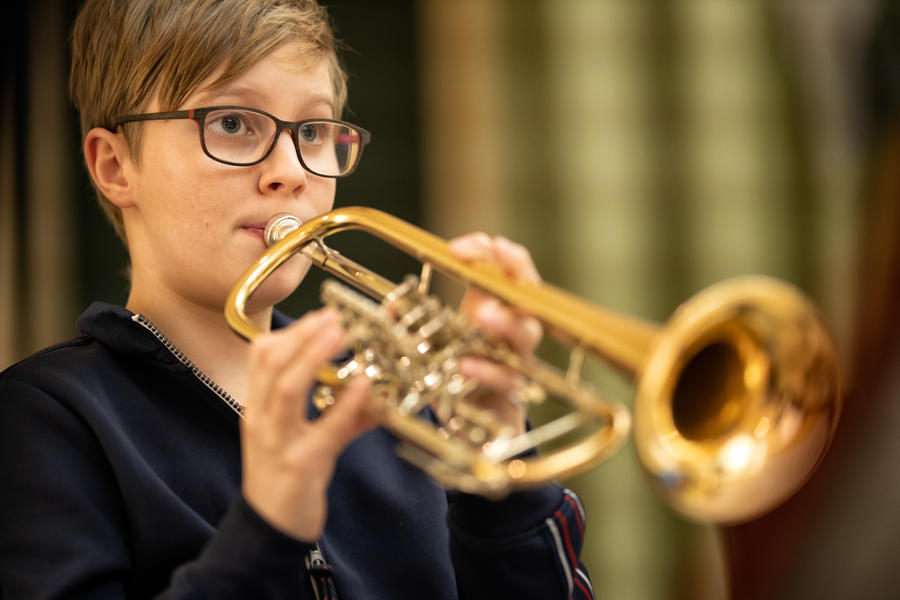Angebot Musikschule Blasinstrumente Trompete