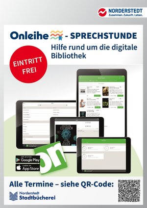 Interner Link: Zur Veranstaltung Onleihe-Sprechstunde - Hilfe rund um die digitale Bibliothek